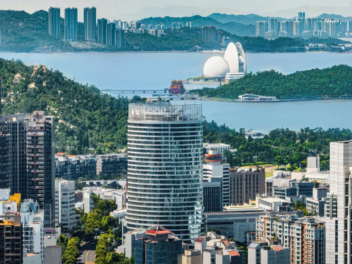 Crowne Plaza Zhuhai City Center By Ihg - Offers Free One-Way Shuttle To Chimelong Ocean Kingdom Kültér fotó